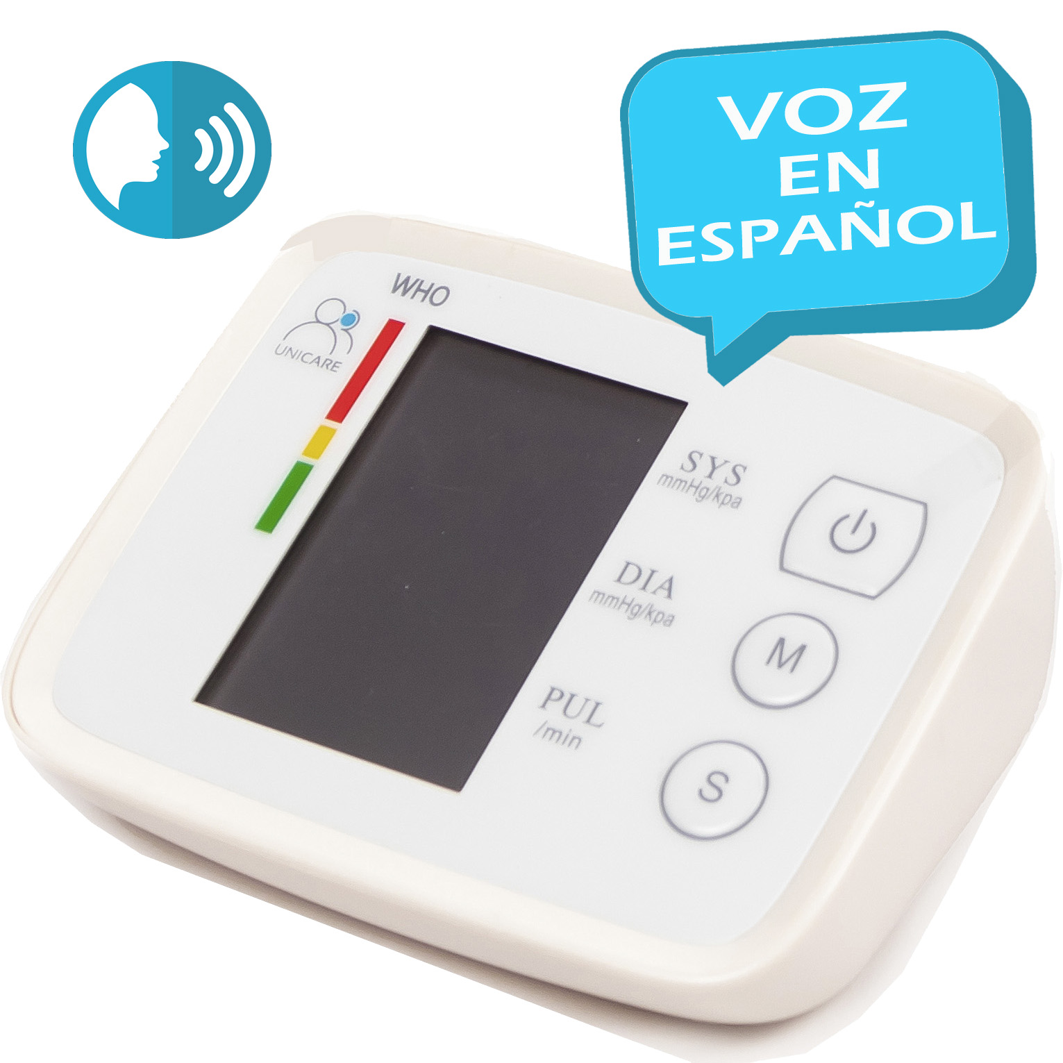 Tensiómetro Digital De Brazo Profesional Con Voz En Español